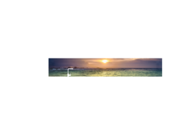 Echtglas-Rueckwand-Meer-Wellen-Sonnenuntergang